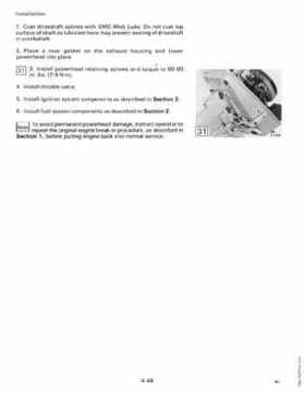 1990 Johnson Evinrude "ES" Colt/Junior thru 8 Service Repair Manual, P/N 507870, Page 175