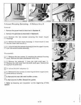 1990 Johnson Evinrude "ES" Colt/Junior thru 8 Service Repair Manual, P/N 507870, Page 190