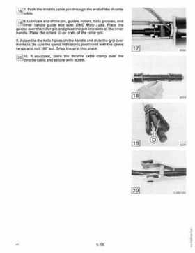 1990 Johnson Evinrude "ES" Colt/Junior thru 8 Service Repair Manual, P/N 507870, Page 195