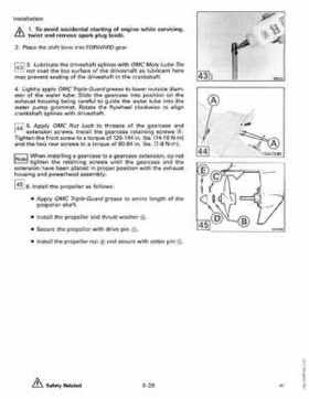 1990 Johnson Evinrude "ES" Colt/Junior thru 8 Service Repair Manual, P/N 507870, Page 224
