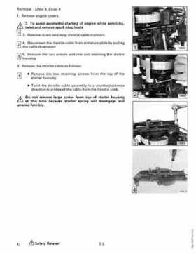 1990 Johnson Evinrude "ES" Colt/Junior thru 8 Service Repair Manual, P/N 507870, Page 229