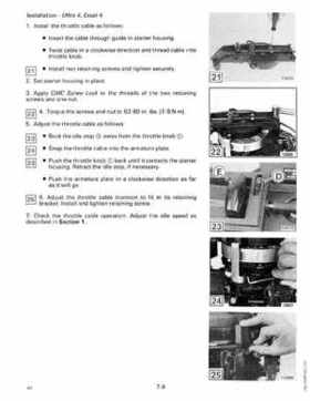 1990 Johnson Evinrude "ES" Colt/Junior thru 8 Service Repair Manual, P/N 507870, Page 233