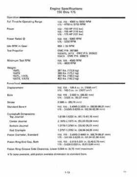 1990 Johnson Evinrude "ES" Cross V 88 thru 115, 150 thru 175 Service Repair Manual, P/N 507874, Page 16