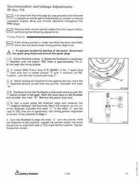 1990 Johnson Evinrude "ES" Cross V 88 thru 115, 150 thru 175 Service Repair Manual, P/N 507874, Page 40