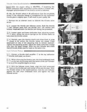1990 Johnson Evinrude "ES" Cross V 88 thru 115, 150 thru 175 Service Repair Manual, P/N 507874, Page 45