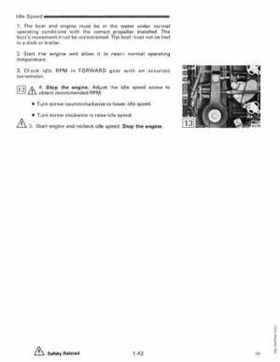 1990 Johnson Evinrude "ES" Cross V 88 thru 115, 150 thru 175 Service Repair Manual, P/N 507874, Page 48