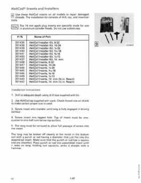 1990 Johnson Evinrude "ES" Cross V 88 thru 115, 150 thru 175 Service Repair Manual, P/N 507874, Page 53