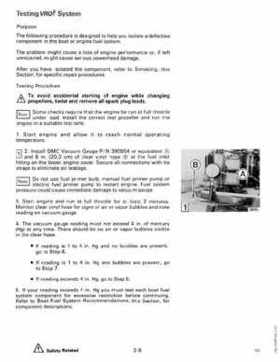 1990 Johnson Evinrude "ES" Cross V 88 thru 115, 150 thru 175 Service Repair Manual, P/N 507874, Page 61