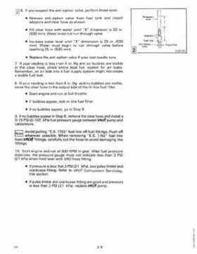 1990 Johnson Evinrude "ES" Cross V 88 thru 115, 150 thru 175 Service Repair Manual, P/N 507874, Page 62