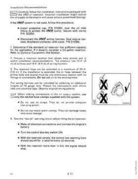 1990 Johnson Evinrude "ES" Cross V 88 thru 115, 150 thru 175 Service Repair Manual, P/N 507874, Page 64