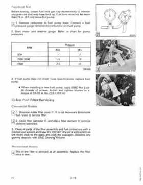 1990 Johnson Evinrude "ES" Cross V 88 thru 115, 150 thru 175 Service Repair Manual, P/N 507874, Page 72