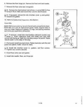 1990 Johnson Evinrude "ES" Cross V 88 thru 115, 150 thru 175 Service Repair Manual, P/N 507874, Page 77