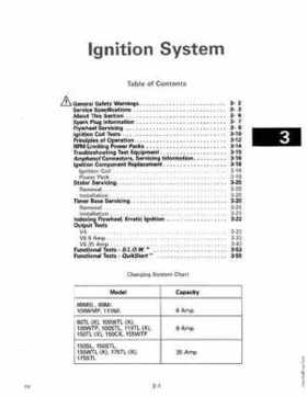 1990 Johnson Evinrude "ES" Cross V 88 thru 115, 150 thru 175 Service Repair Manual, P/N 507874, Page 89