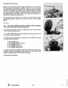 1990 Johnson Evinrude "ES" Cross V 88 thru 115, 150 thru 175 Service Repair Manual, P/N 507874, Page 96