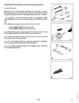 1990 Johnson Evinrude "ES" Cross V 88 thru 115, 150 thru 175 Service Repair Manual, P/N 507874, Page 104