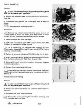 1990 Johnson Evinrude "ES" Cross V 88 thru 115, 150 thru 175 Service Repair Manual, P/N 507874, Page 108