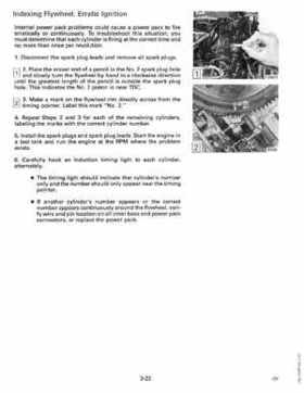 1990 Johnson Evinrude "ES" Cross V 88 thru 115, 150 thru 175 Service Repair Manual, P/N 507874, Page 110