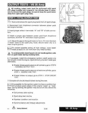 1990 Johnson Evinrude "ES" Cross V 88 thru 115, 150 thru 175 Service Repair Manual, P/N 507874, Page 131