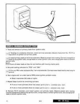 1990 Johnson Evinrude "ES" Cross V 88 thru 115, 150 thru 175 Service Repair Manual, P/N 507874, Page 139