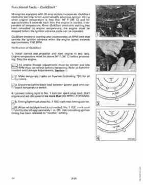 1990 Johnson Evinrude "ES" Cross V 88 thru 115, 150 thru 175 Service Repair Manual, P/N 507874, Page 143