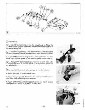 1990 Johnson Evinrude "ES" Cross V 88 thru 115, 150 thru 175 Service Repair Manual, P/N 507874, Page 156