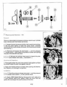 1990 Johnson Evinrude "ES" Cross V 88 thru 115, 150 thru 175 Service Repair Manual, P/N 507874, Page 157