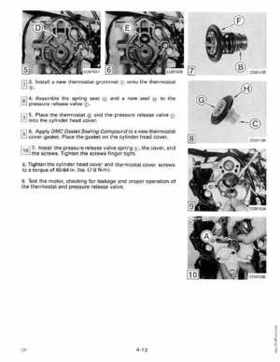 1990 Johnson Evinrude "ES" Cross V 88 thru 115, 150 thru 175 Service Repair Manual, P/N 507874, Page 158
