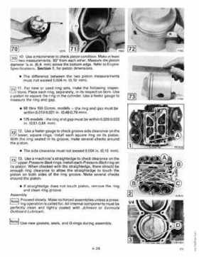 1990 Johnson Evinrude "ES" Cross V 88 thru 115, 150 thru 175 Service Repair Manual, P/N 507874, Page 169