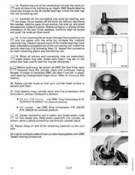 1990 Johnson Evinrude "ES" Cross V 88 thru 115, 150 thru 175 Service Repair Manual, P/N 507874, Page 172