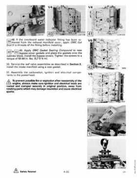 1990 Johnson Evinrude "ES" Cross V 88 thru 115, 150 thru 175 Service Repair Manual, P/N 507874, Page 177