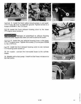 1990 Johnson Evinrude "ES" Cross V 88 thru 115, 150 thru 175 Service Repair Manual, P/N 507874, Page 179