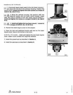 1990 Johnson Evinrude "ES" Cross V 88 thru 115, 150 thru 175 Service Repair Manual, P/N 507874, Page 202