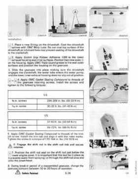 1990 Johnson Evinrude "ES" Cross V 88 thru 115, 150 thru 175 Service Repair Manual, P/N 507874, Page 232