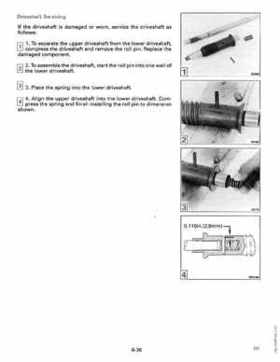 1990 Johnson Evinrude "ES" Cross V 88 thru 115, 150 thru 175 Service Repair Manual, P/N 507874, Page 242