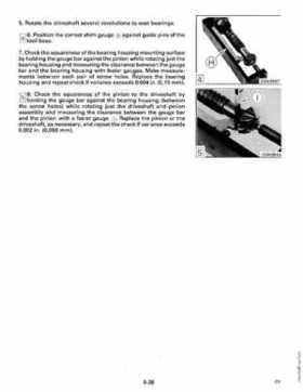 1990 Johnson Evinrude "ES" Cross V 88 thru 115, 150 thru 175 Service Repair Manual, P/N 507874, Page 244