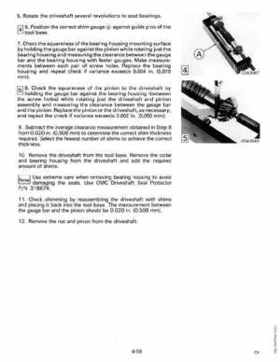 1990 Johnson Evinrude "ES" Cross V 88 thru 115, 150 thru 175 Service Repair Manual, P/N 507874, Page 262