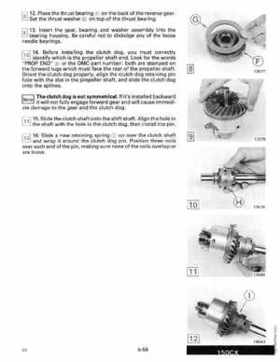 1990 Johnson Evinrude "ES" Cross V 88 thru 115, 150 thru 175 Service Repair Manual, P/N 507874, Page 265