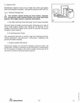1990 Johnson Evinrude "ES" Cross V 88 thru 115, 150 thru 175 Service Repair Manual, P/N 507874, Page 276