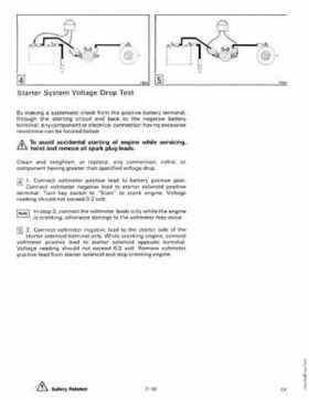 1990 Johnson Evinrude "ES" Cross V 88 thru 115, 150 thru 175 Service Repair Manual, P/N 507874, Page 280