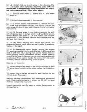 1990 Johnson Evinrude "ES" Cross V 88 thru 115, 150 thru 175 Service Repair Manual, P/N 507874, Page 310