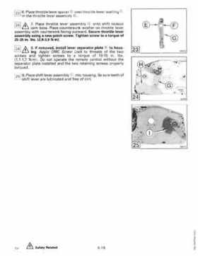 1990 Johnson Evinrude "ES" Cross V 88 thru 115, 150 thru 175 Service Repair Manual, P/N 507874, Page 312