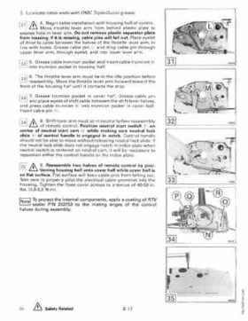 1990 Johnson Evinrude "ES" Cross V 88 thru 115, 150 thru 175 Service Repair Manual, P/N 507874, Page 314