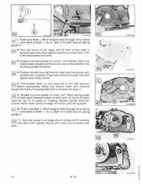 1990 Johnson Evinrude "ES" Cross V 88 thru 115, 150 thru 175 Service Repair Manual, P/N 507874, Page 316
