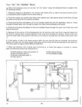 1990 Johnson Evinrude "ES" Cross V 88 thru 115, 150 thru 175 Service Repair Manual, P/N 507874, Page 327
