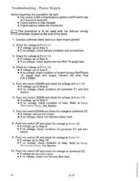 1990 Johnson Evinrude "ES" Cross V 88 thru 115, 150 thru 175 Service Repair Manual, P/N 507874, Page 337