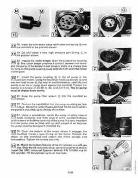 1990 Johnson Evinrude "ES" Cross V 88 thru 115, 150 thru 175 Service Repair Manual, P/N 507874, Page 355