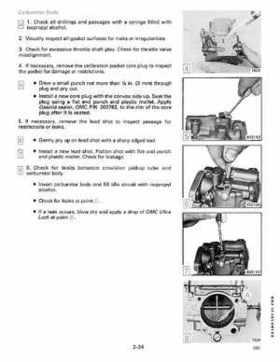 1991 Johnson Evinrude 9.9 Thru 30 HP Models Service Manual P/N 507946, Page 79