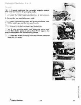 1991 Johnson Evinrude 9.9 Thru 30 HP Models Service Manual P/N 507946, Page 81