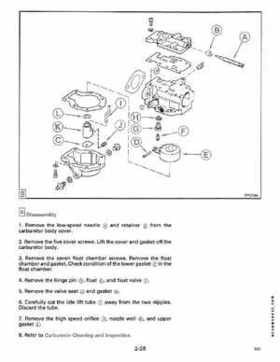 1991 Johnson Evinrude 9.9 Thru 30 HP Models Service Manual P/N 507946, Page 83