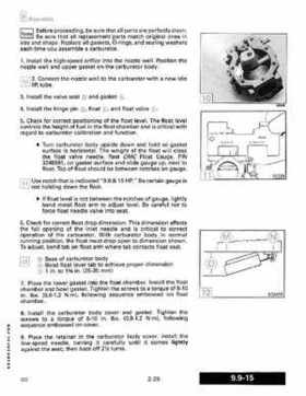 1991 Johnson Evinrude 9.9 Thru 30 HP Models Service Manual P/N 507946, Page 84